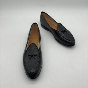 Belgian Shoes Midinette Grey Lizard Calf Loafers